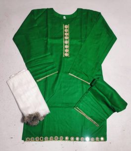 Kids Green Colour dress