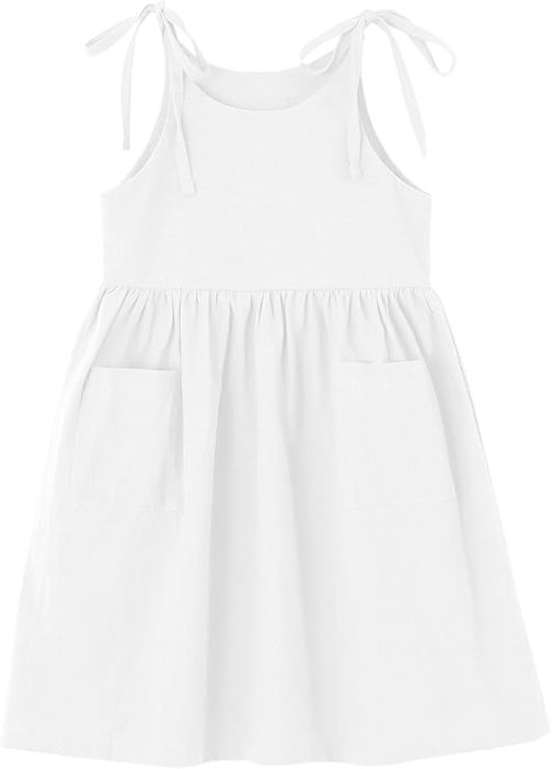 Little Girls Sleeveless Dresses