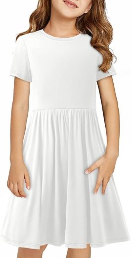 baby Girls Short Sleeve Dress NIFDO Brand