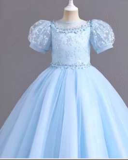 8901 Children’s Dress for Girls’